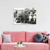 Good-bye Kiss | LEINWAND (Insitu (Wohnzimmer))