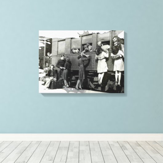 Good-bye Kiss | LEINWAND (Insitu (Holzboden))