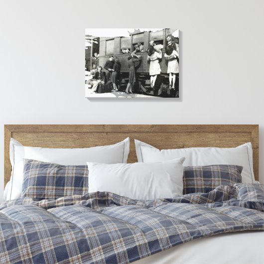 Good-bye Kiss | LEINWAND (Insitu (Schlafzimmer))