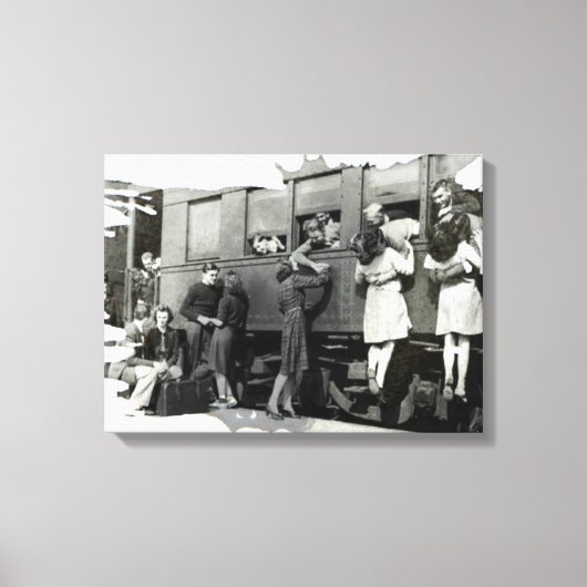 Good-bye Kiss | LEINWAND (Vorderseite)