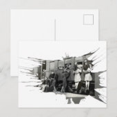 Good-bye Kiss | Postkarte (Vorne/Hinten)