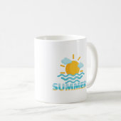 Good bye School, Hello Summer Sun Vacation Kaffeetasse (VorderseiteRechts)