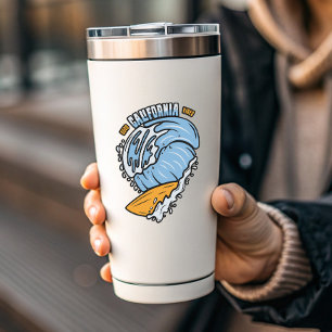 Good California Vibes Surfing   Die Aufkleber