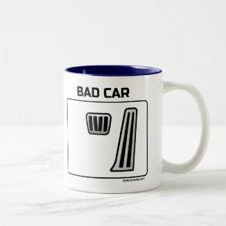 Good Car Bad Car Zweifarbige Tasse