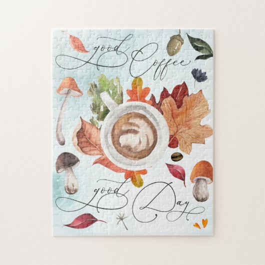 Good Coffee Day Herbst Jigsaw Puzzle (Vertikal)
