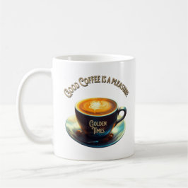 Good Coffee Good Friends are a Treasure Kaffeetasse