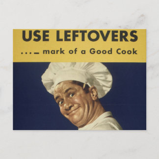 Good Cook - Vintager Cartoon Postkarte