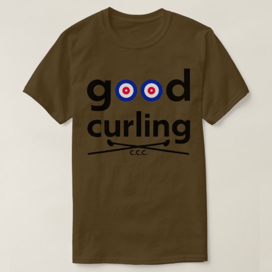 Good Curling 3 T-Shirt (Design vorne)