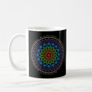 Good Day Bikes Mandala auf der Tasse