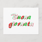 Good Day Card Postkarte (Vorderseite)