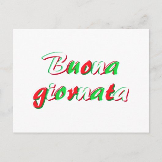 Good Day Card Postkarte (Vorderseite)