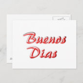 Good Day Card Postkarte (Vorne/Hinten)