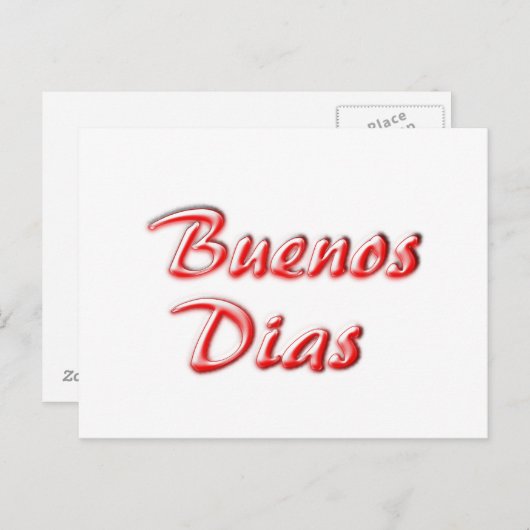 Good Day Card Postkarte (Vorne/Hinten)