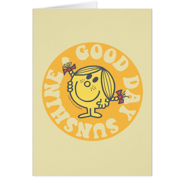 Good Day Little Miss Sunshine (Vorne)