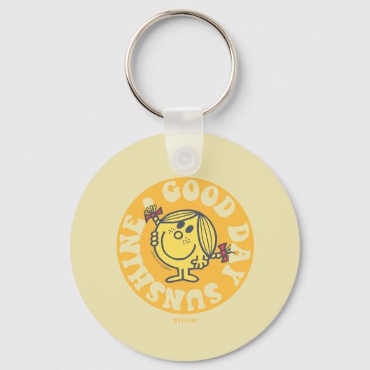 Good Day Little Miss Sunshine Schlüsselanhänger (Rückseite)
