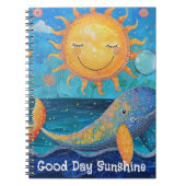 Good Day Sunshine Notebook Notizblock (Vorderseite)