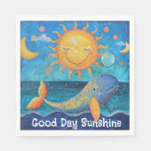 Good Day Sunshine Paper Napkin Serviette (Vorderseite)