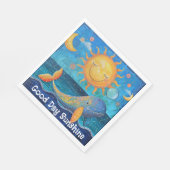 Good Day Sunshine Paper Napkin Serviette (Ecke)