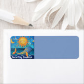 Good Day Sunshine Return Address Label (Insitu)