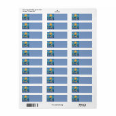 Good Day Sunshine Return Address Label (Vorne)