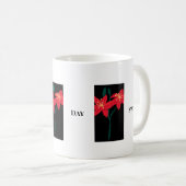 Good Day Sweet Text Blume Image Classic Kaffeetasse (VorderseiteRechts)