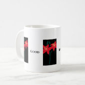 Good Day Sweet Text Blume Image Classic Kaffeetasse (Vorderseite Links)