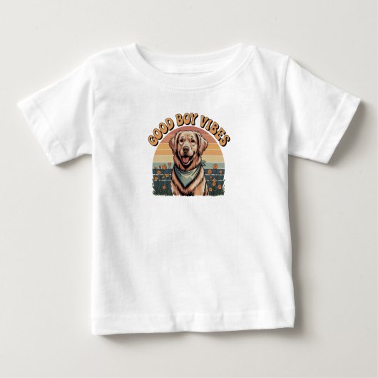 Good Dog Baby Vibes T-Shirt (Vorderseite)