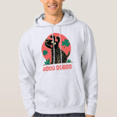Good Doggo Retro Dog Art Hoodie (Vorderseite)