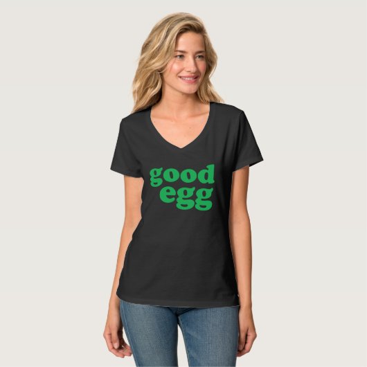 Good Egg Easter Spring Party Matching Cute T-Shirt (Vorderseite Vollansicht)