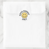 Good Energy Only Cute Similey Sticker (Tasche)
