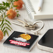 Good For Humans Yeah, Powerful People Make Lands P Schlüsselanhänger (Vorderseite rechts)