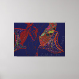 Good Fortune and Happiness Stretched Canvas Print Leinwanddruck