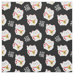 Good Fortune Cat Lucky Charm Stoff
