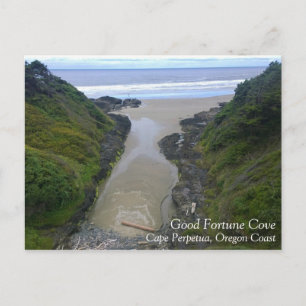 Good Fortune Cove, Cape Perpetua, ODER Postkarte
