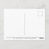 Good Fortune Lizard Tiles Postkarte (Rückseite)