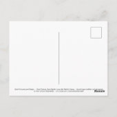 Good Fortune Lizard Tiles Postkarte (Rückseite)