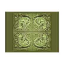 Good Fortune Lizard Tiles