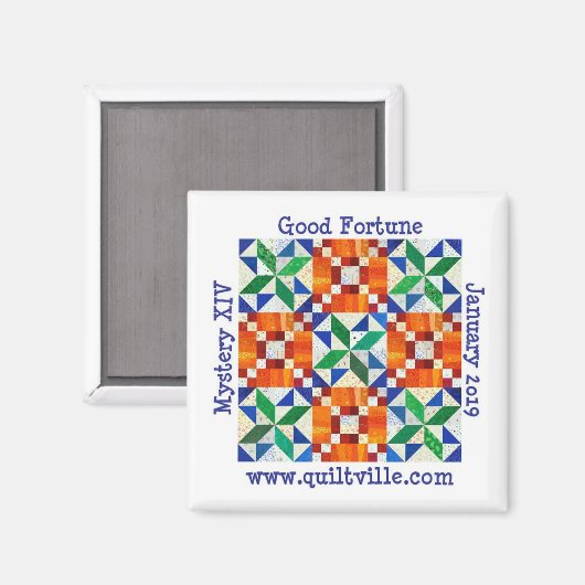 Good Fortune Magnet (Vorderseite/Rückseite)
