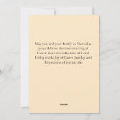 Good Friday Card Feiertagskarte (Rückseite)