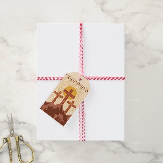 Good Friday Card Geschenkanhänger (Mit Garn)