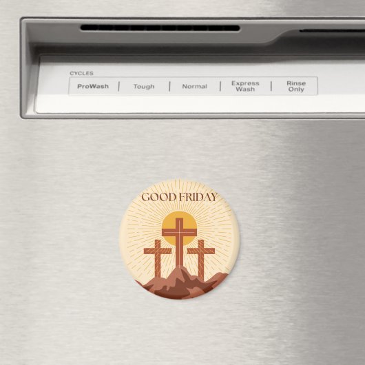 Good Friday Card Magnet (In Situ (Geschirrspüler))