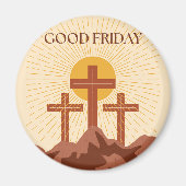 Good Friday Card Magnet (Vorne)