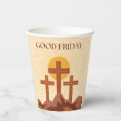Good Friday Card Pappbecher (Vorderseite)