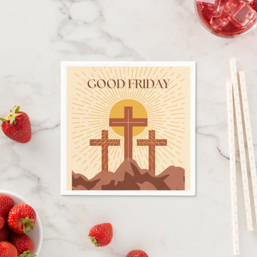 Good Friday Card Serviette (Beispiel)