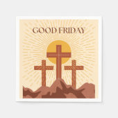 Good Friday Card Serviette (Vorderseite)
