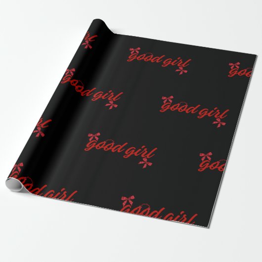 Good Girl Dark Romance Buchumschlagpapier Geschenkpapier (Ungerollt)