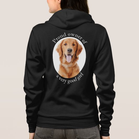 Good Girl Golden Hoodie (Rückseite)