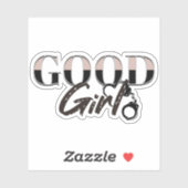 Good Girl Handcuff Dark Romance Sticker (Blatt)