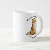 Good Girl Sheltie Jumbo-Tasse (Vorderseite Rechts)