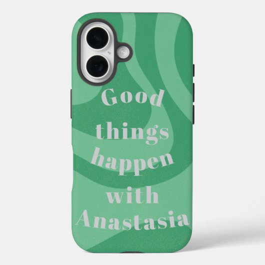 Good Green Things Happen Case-Mate iPhone Hülle (Rückseite)